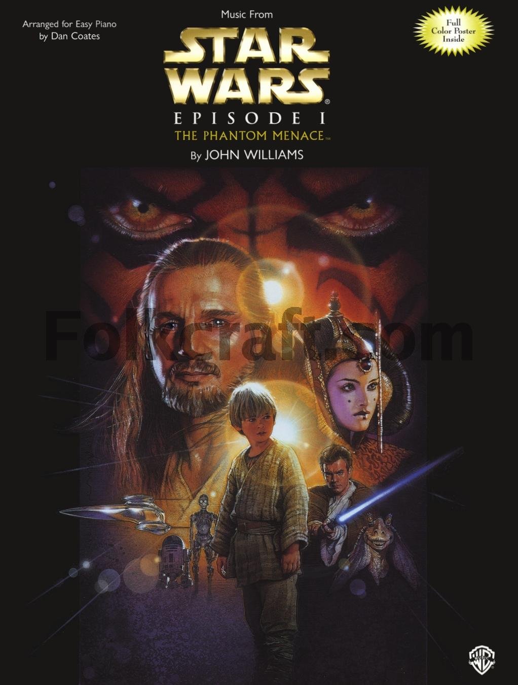 Star Wars - Episode I the Phantom Menace: Easy Piano Sheet Music
