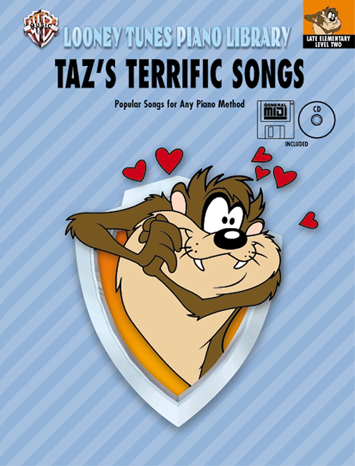 Looney Tunes Piano Library - Taz's Terrific Songs Arts & Music