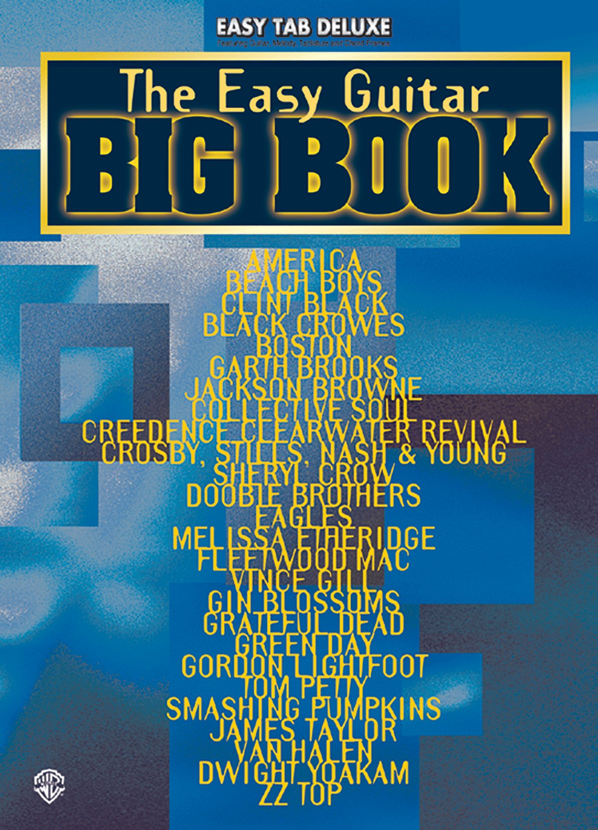 Easy guitar big book - easy tab deluxe guitare book