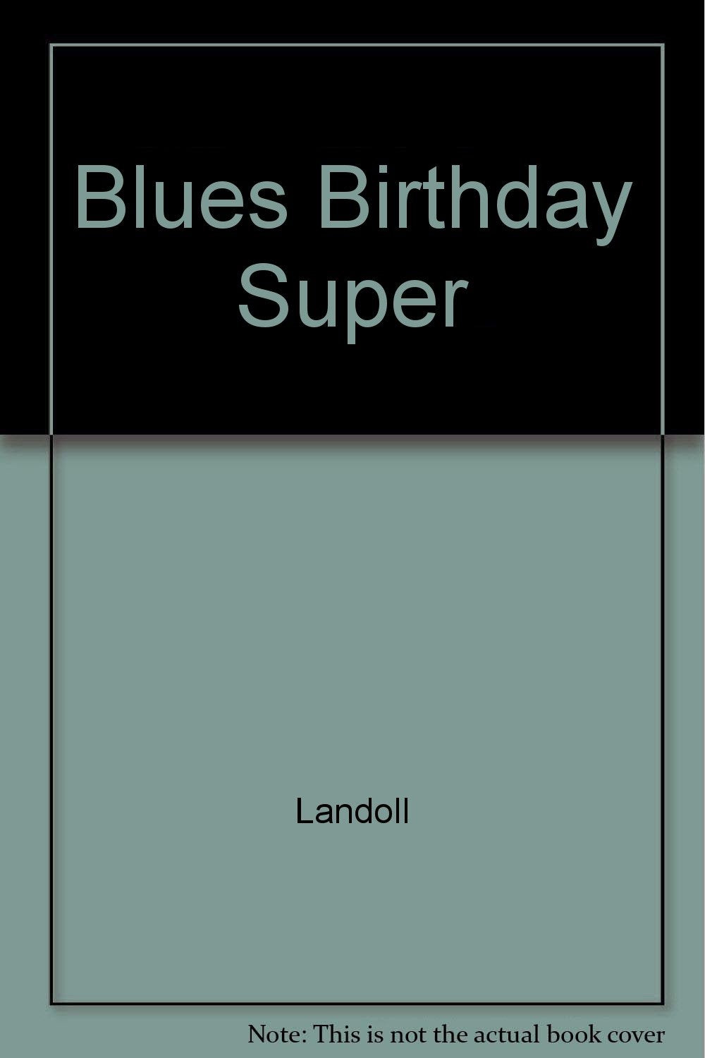 Blues Birthday Super Books