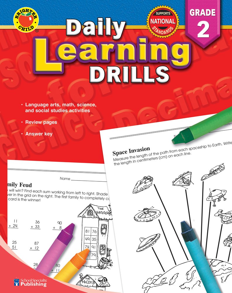 Daily Learning Drills: Grade 2 (Brighter Child) Tiptoi & Games