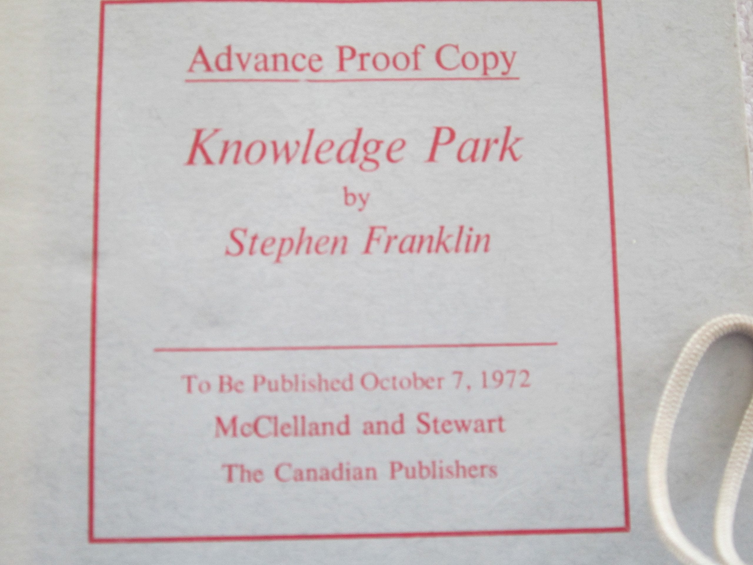 Knowledge park Books