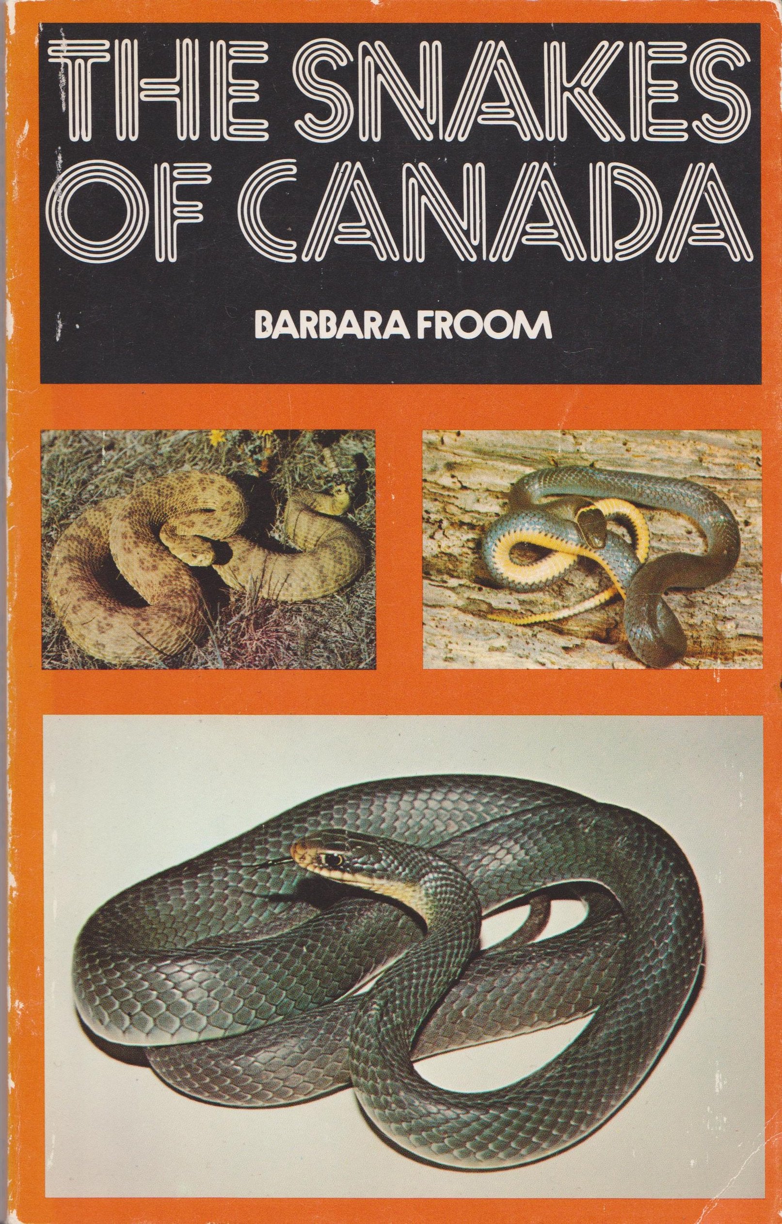 The snakes of Canada Books