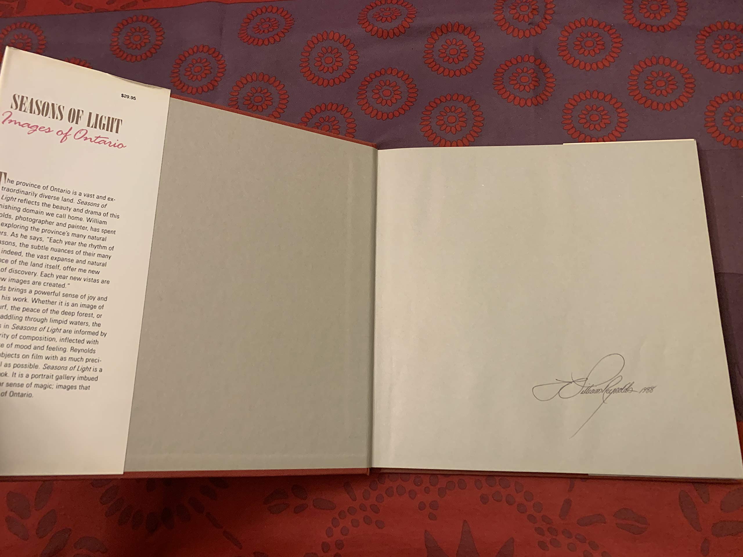 Seasons of Light: Images of Ontario book