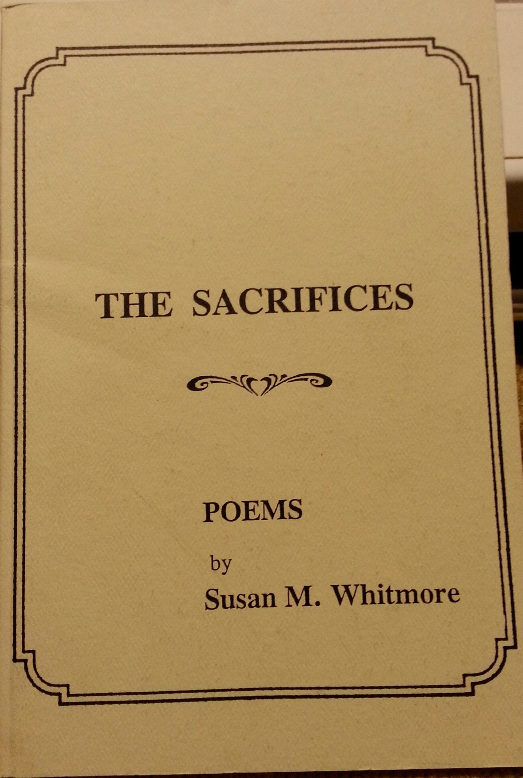 The Sacrifices: Poems Poetry