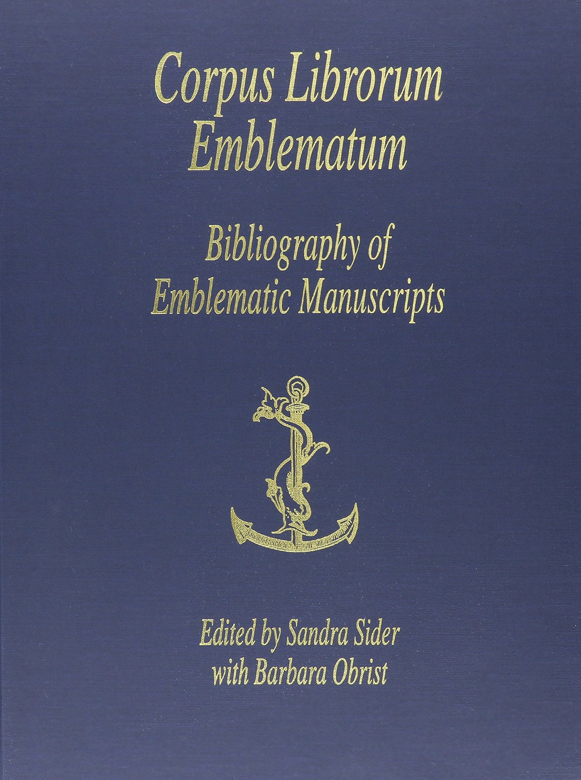 Bibliography of Emblematic Manuscripts (Corpus Librorum Emblematum) Hobbies & Crafts
