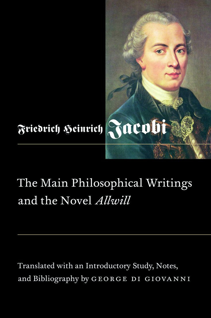 The Main Philosophical Writings and the Novel Allwill book