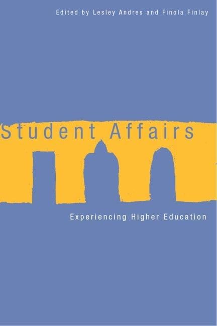 Product Image: Student Affairs: Experiencing Higher Education