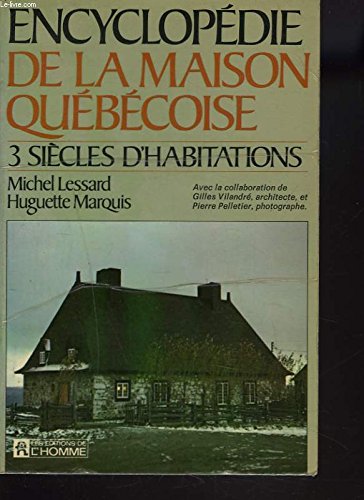 Encyclopedie de la Maison Quebecoise Books