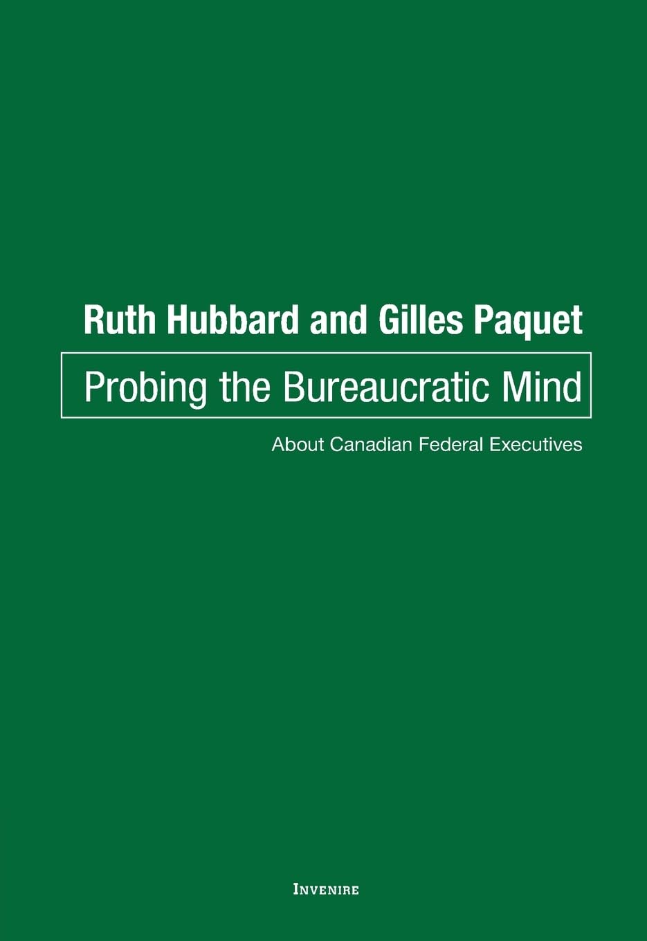 Product Image: Probing the Bureaucratic Mind
