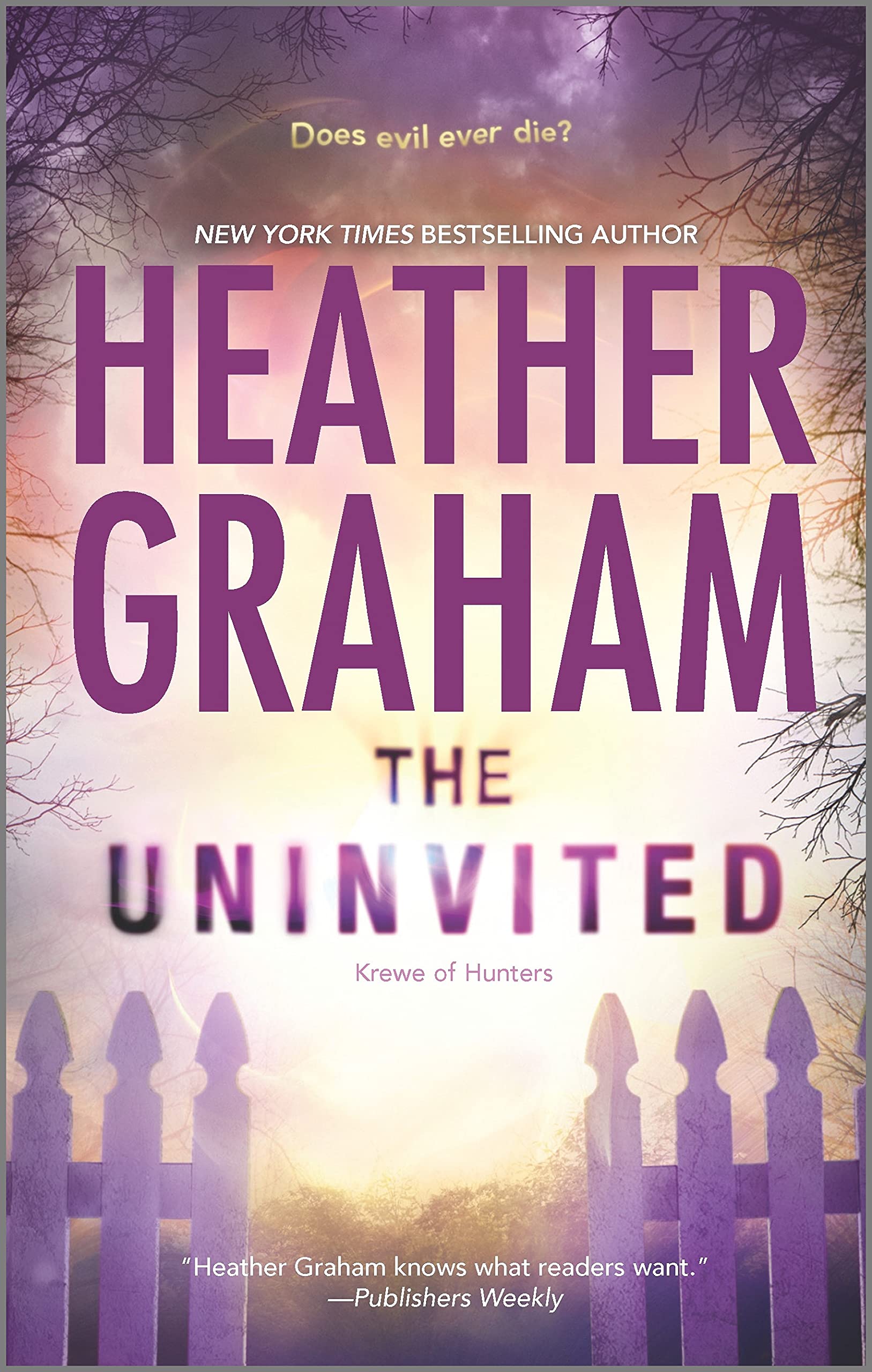 The Uninvited (Krewe of Hunters, 8) Horror & Mystery