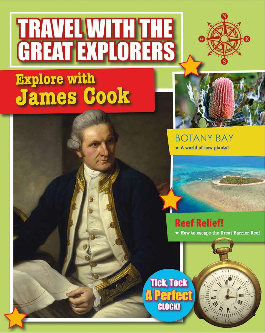 Explore With James Cook (Travel with the Great Explorers) Non-fiction