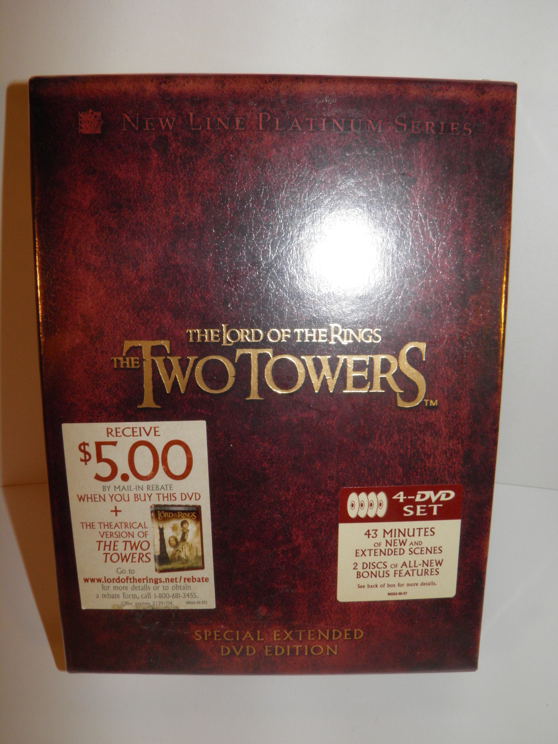 The Lord of the Rings: The Two Towers (Four-Disc Special Extended Edition) Films