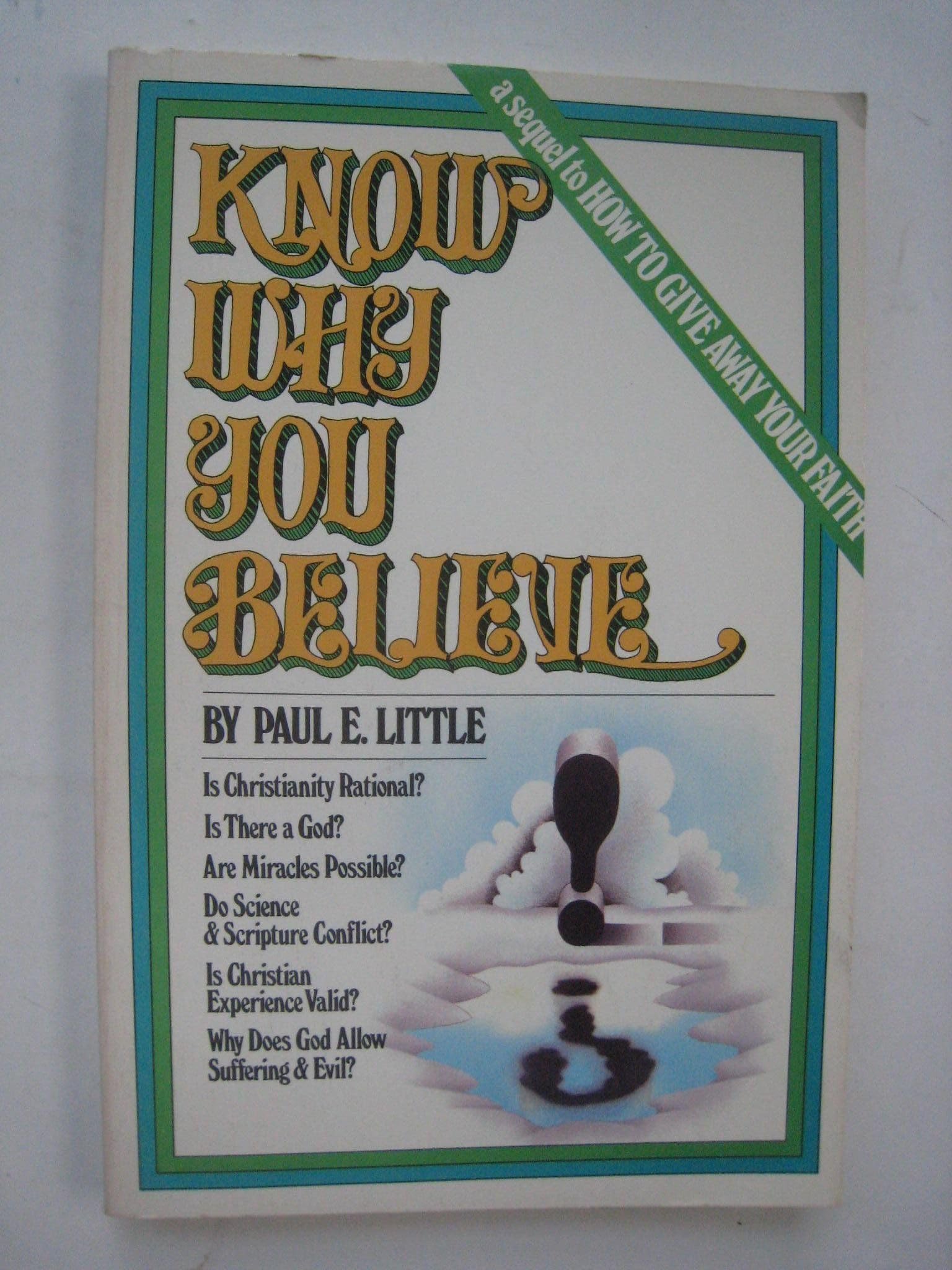 Know Why You Believe: Connecting Faith and Reason Religion & Esotericism