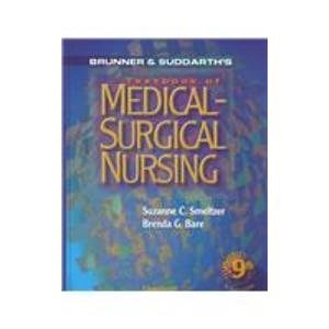 Brunner and Suddarth's Textbook of Medical-Surgical Nursing Books