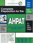 Ahpat: Complete Preparation for the Allied Health Professions Admission Test2001 : The Science of Review (Science of Review S.) Medicine