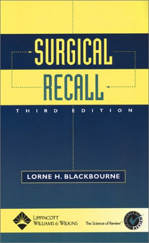 Surgical Recall (Recall Series) Medicine
