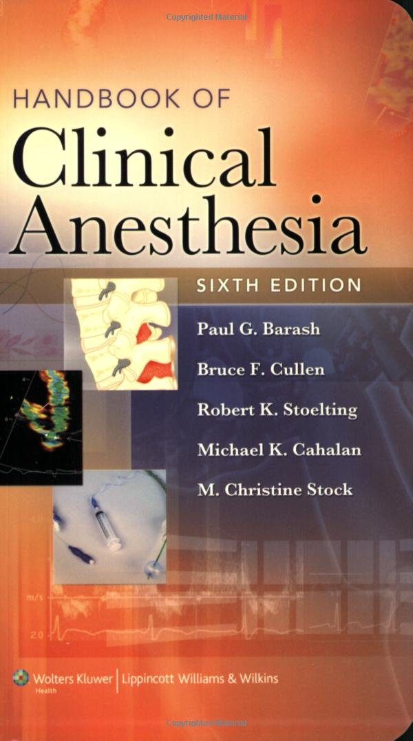 Handbook of Clinical Anesthesia Medicine