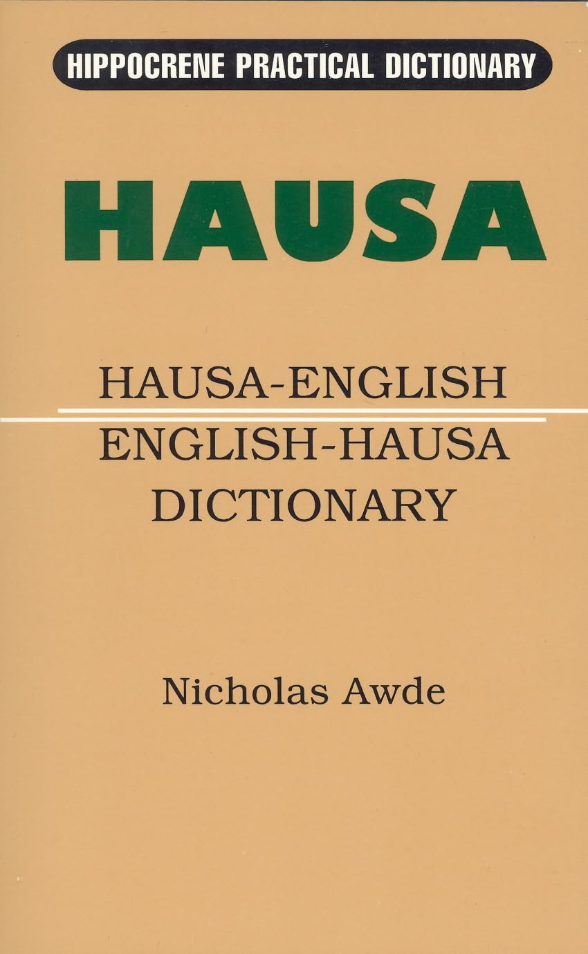 Hausa-English/English-Hausa Practical Dictionary (Hippocrene Practical Dictionary) Foreign Languages ​​& Dictionaries
