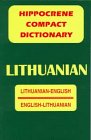 Lithuanian-English English Lithuanian book