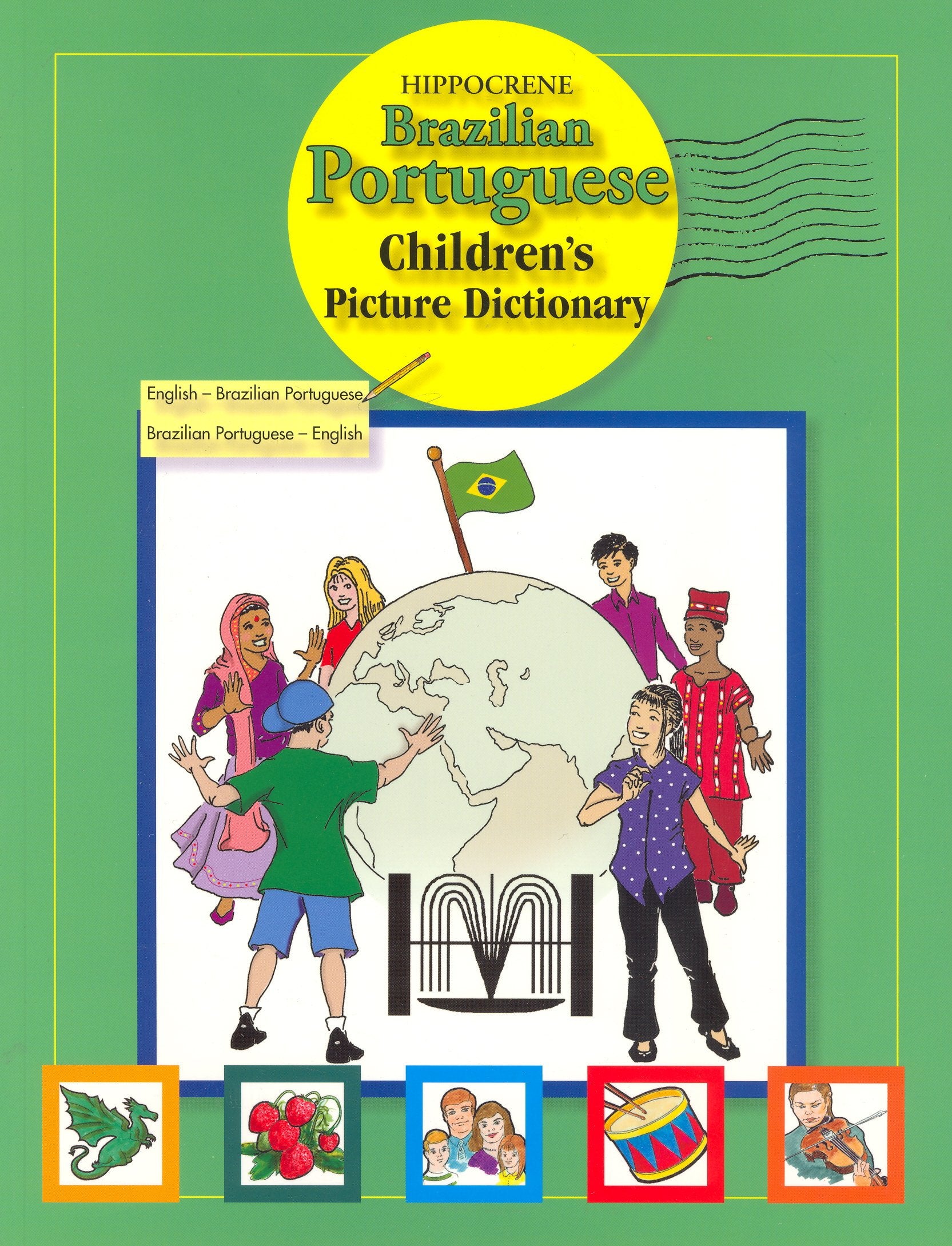 Brazilian Portuguese-English/English-Brazilian Portuguese Children's Picture Dictionary Foreign Languages ​​& Dictionaries