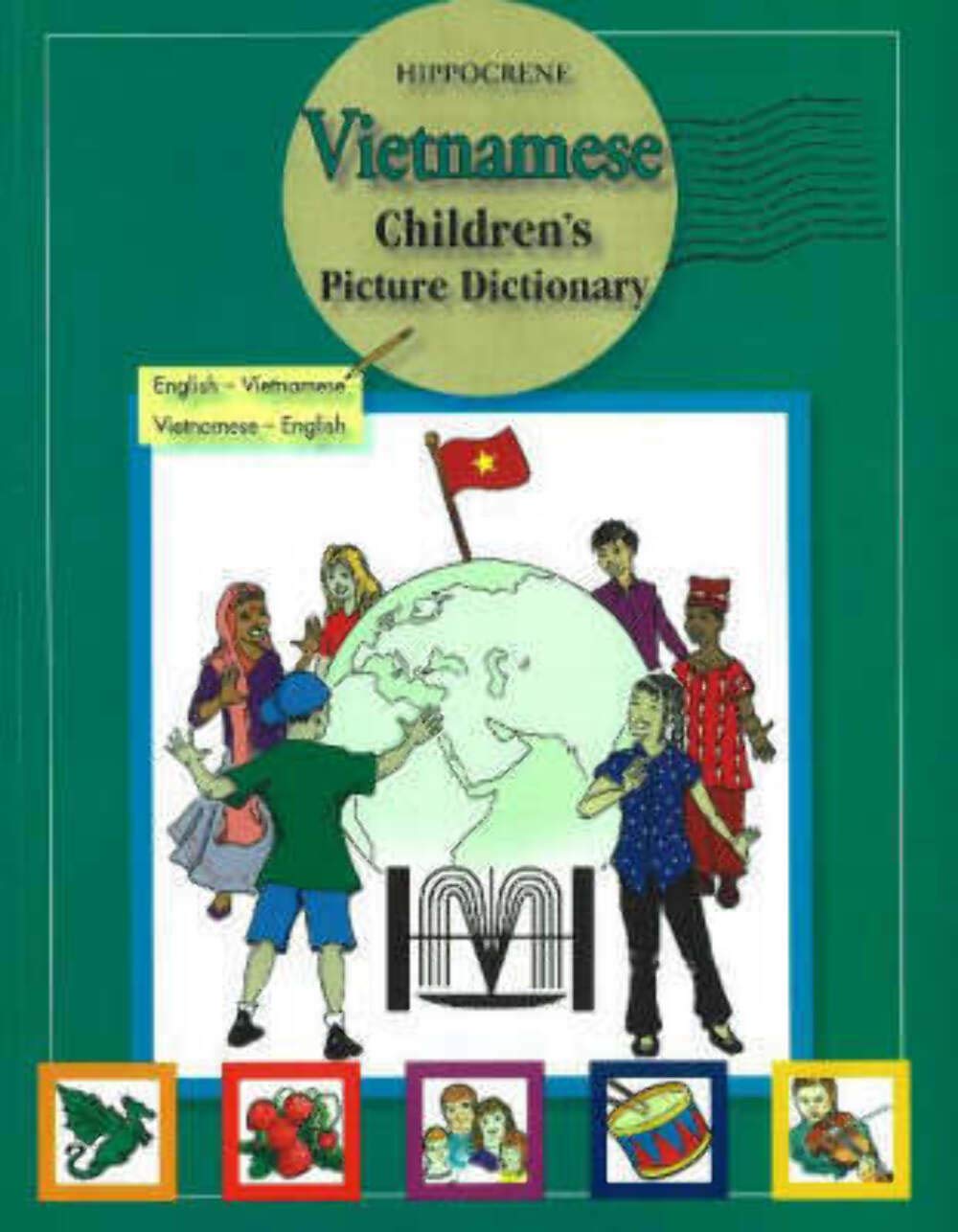Vietnamese-English/English-Vietnamese Children's Picture Dictionary Foreign Languages ​​& Dictionaries