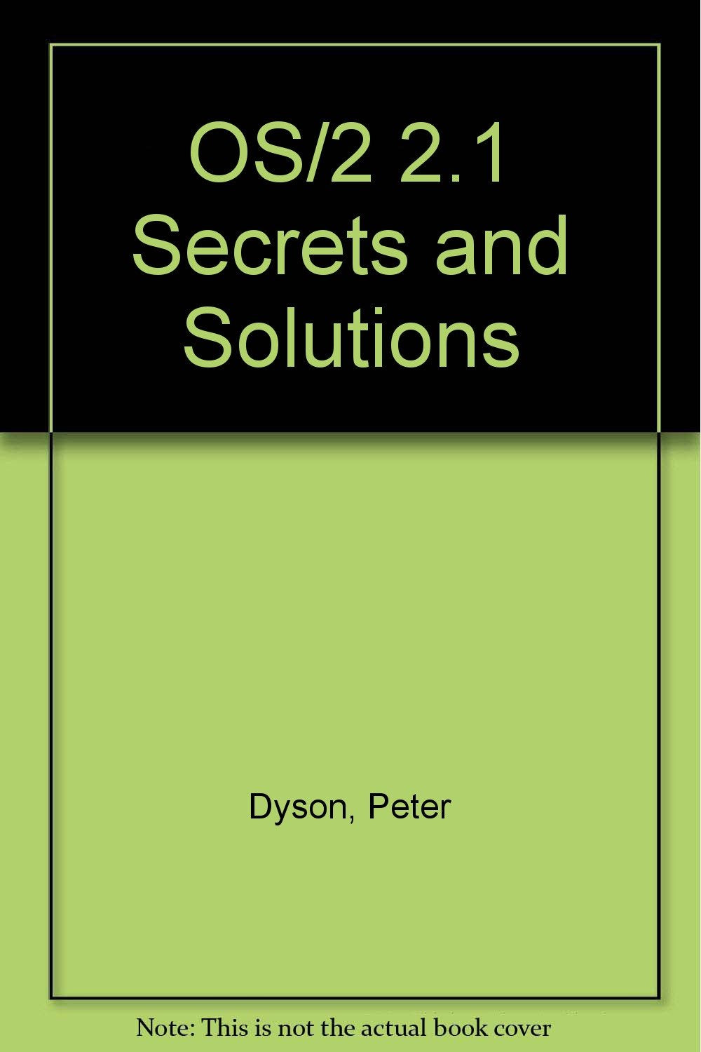 Os/2 Secrets & Solutions Computer Science
