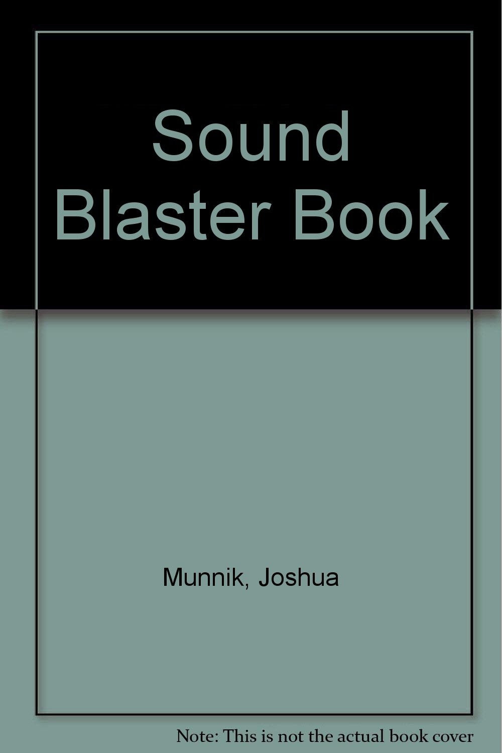 The Sound Blaster Book Computer Science