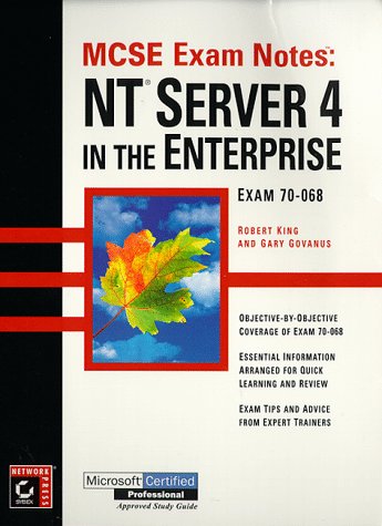 Product Image: McSe Exam Notes: Nt Server 4 in the Enterprise