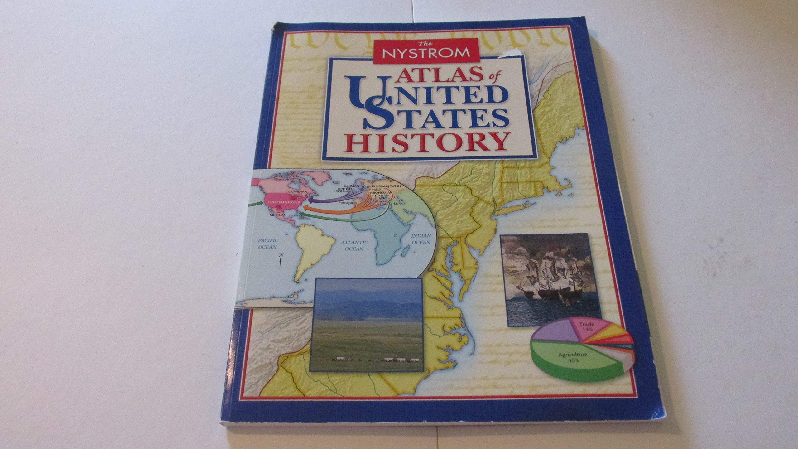 The Nystrom Atlas of United States History Books