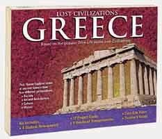 Greece - Lost Civilizations (Time-Life Theme Explorers - Kit Contains: VHS, Project Cards, Transparencies, Teacher's Guide, Newspapers) Books