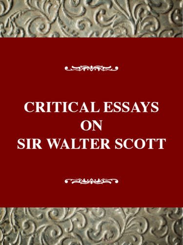 Product Image: Critical Essays on Sir Walter Scott