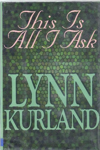 This Is All I Ask (G K Hall Large Print Book Series) Romantic Fantasy