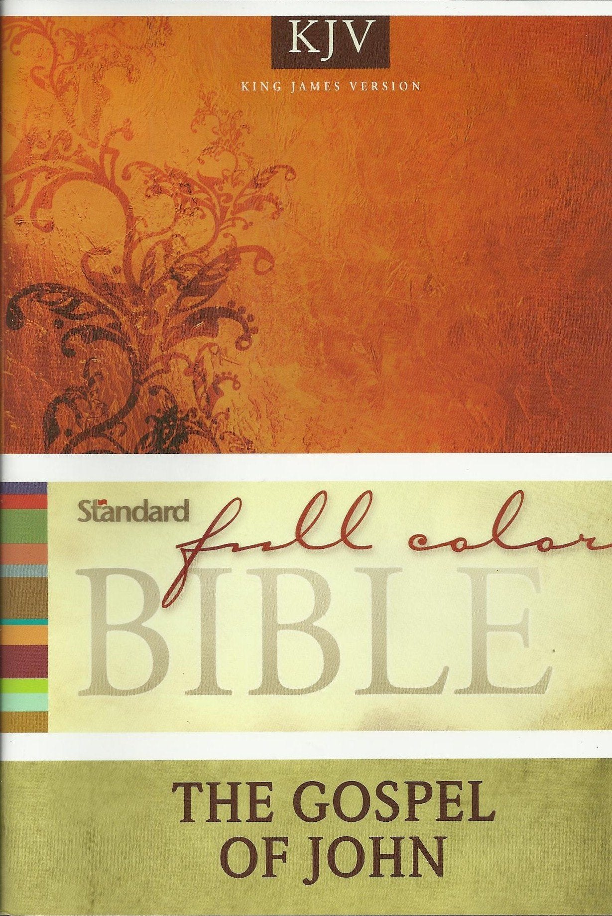 The Gospel of John: Standard full color Bible KJV Books