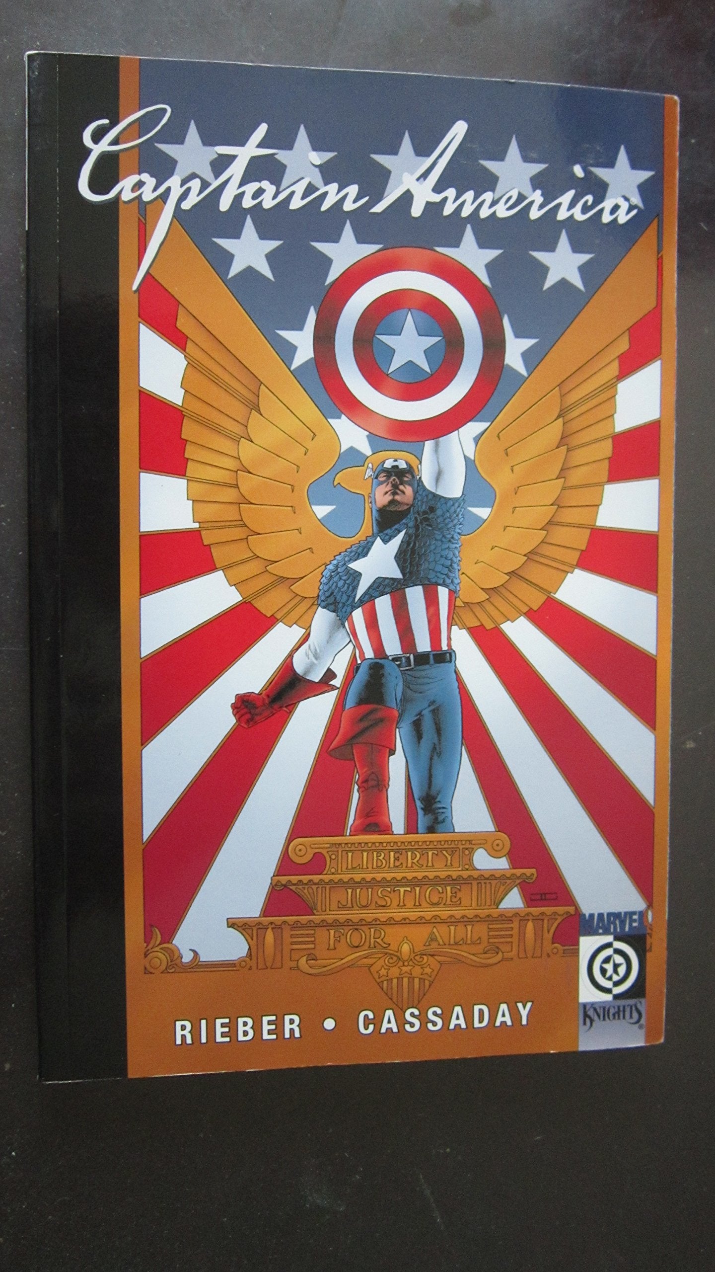 Marvel Knights Captain America Vol. 1: The New Deal Tpb Manga