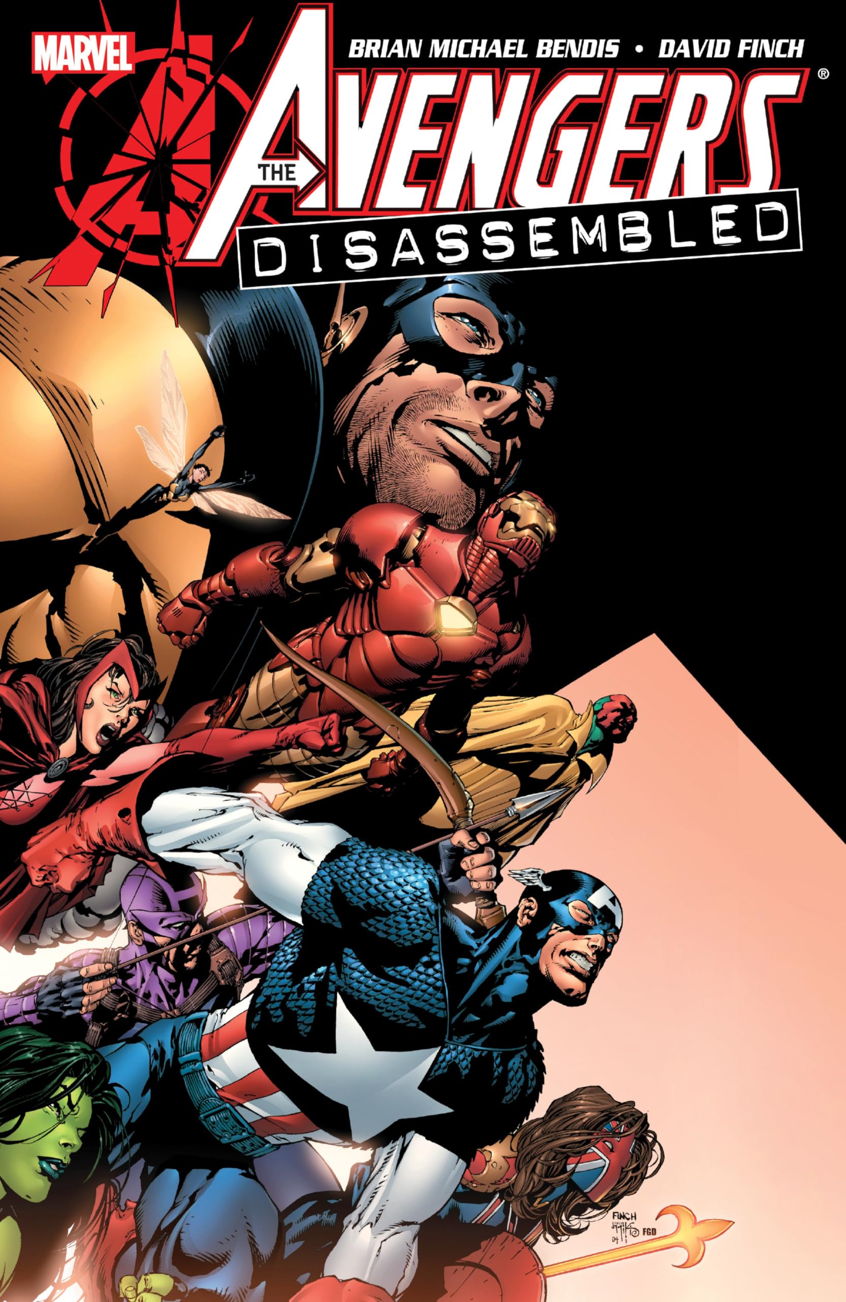 Avengers Disassembled Manga