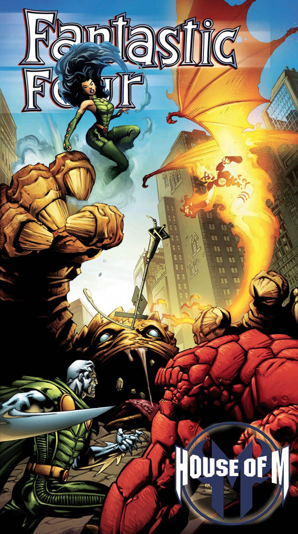 House of M: Fantastic Four / Iron Man Manga