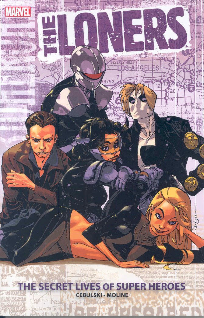 The Loners: The Secret Lives of Super Heroes Manga