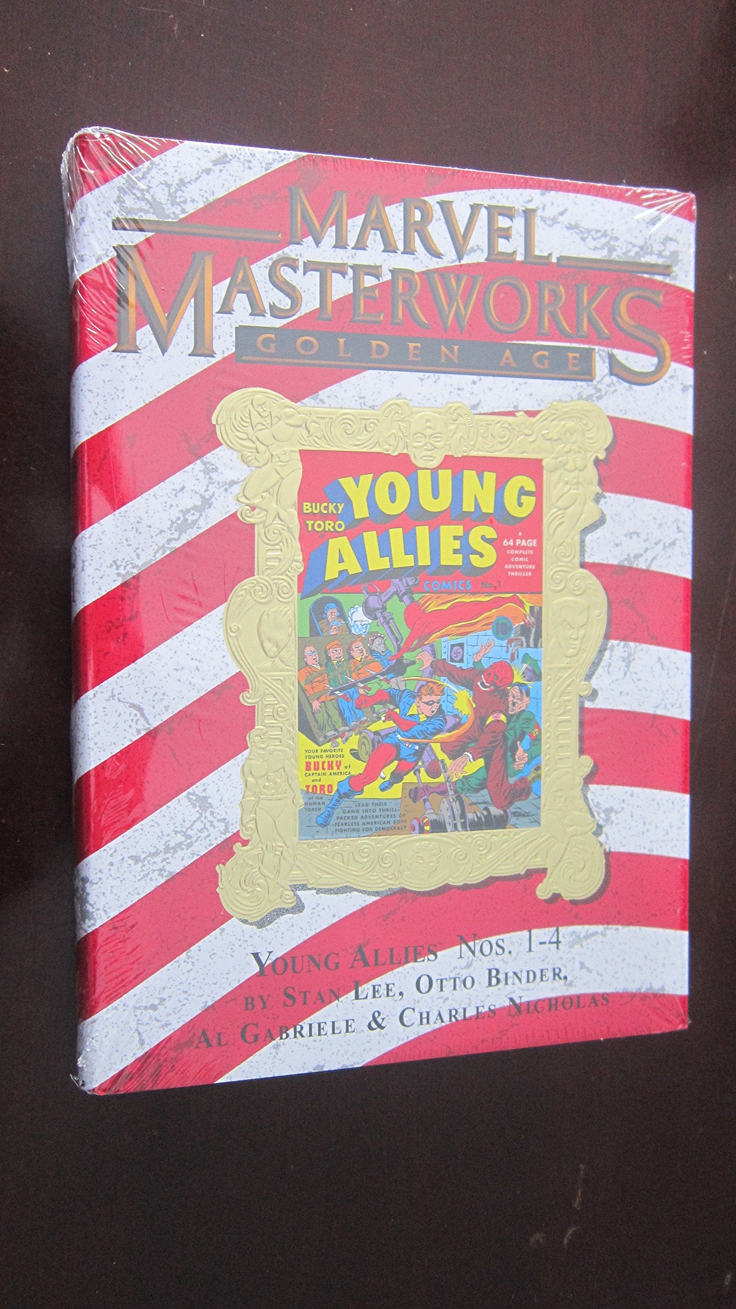 MMW GOLDEN AGE YOUNG ALLIES HC 01 VAR ED 121 book