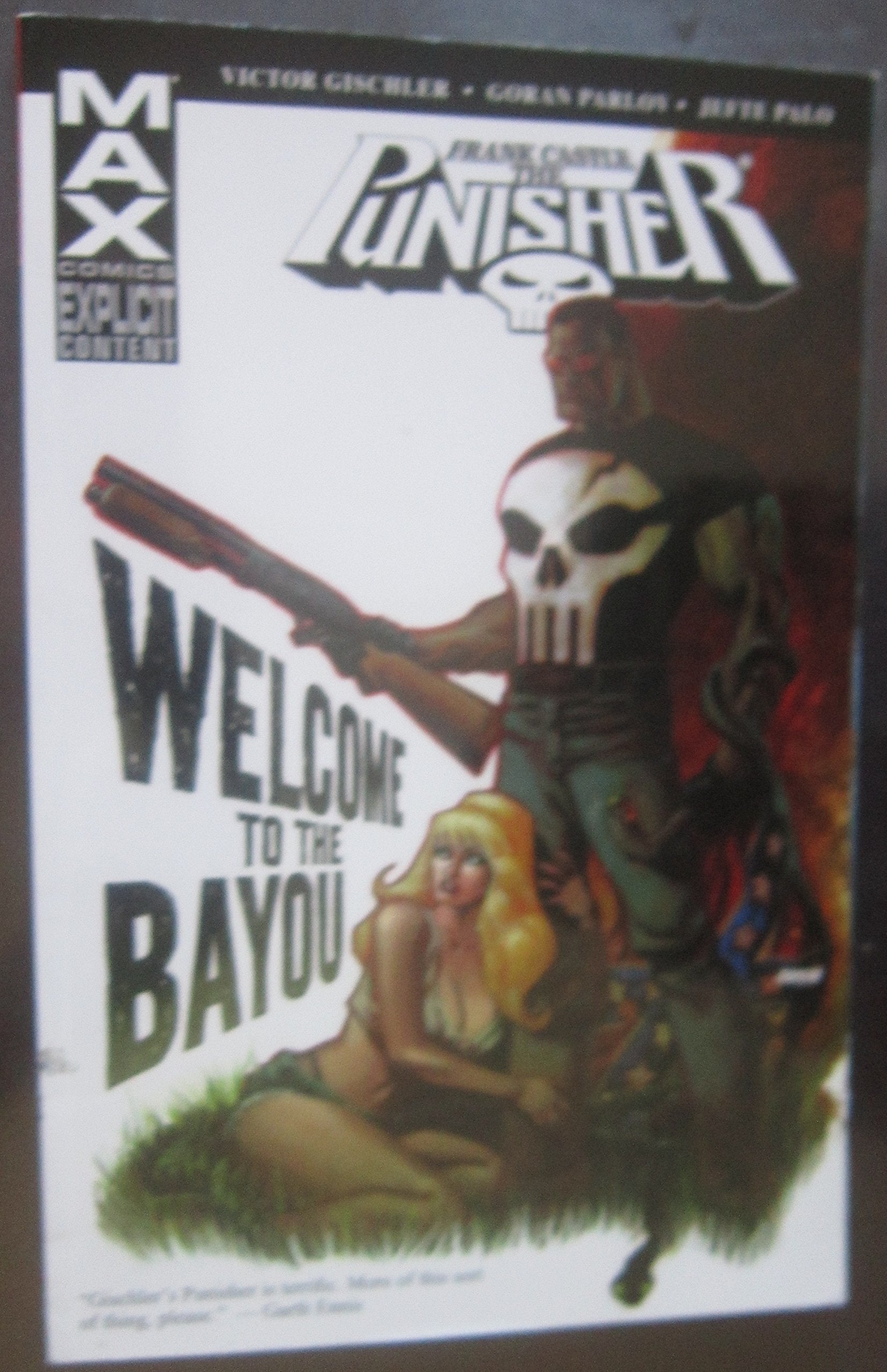 Punisher: Frank Castle Max - Welcome to the Bayou Manga