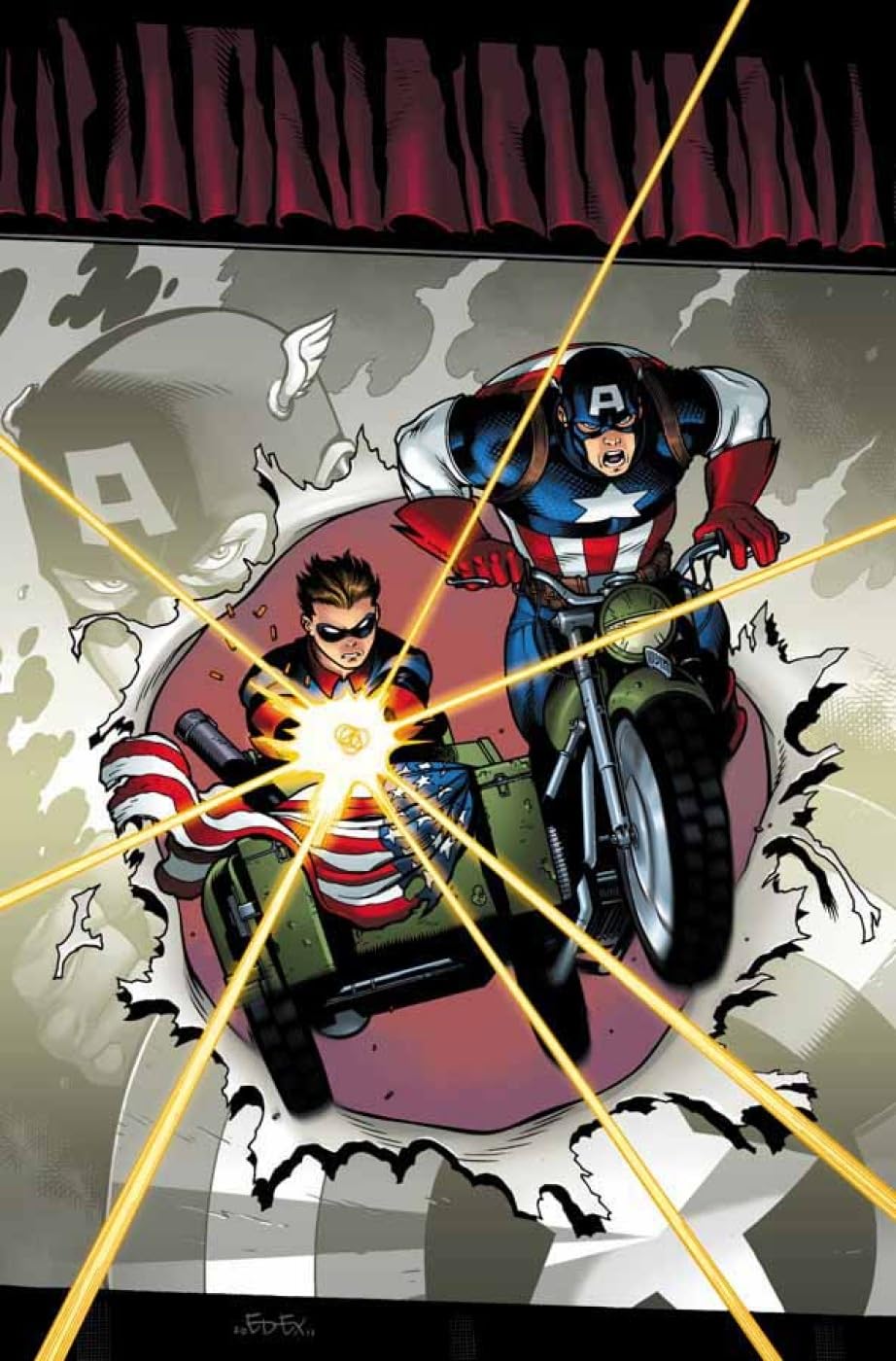 Captain America and Bucky: The Life Story of Bucky Barnes Manga