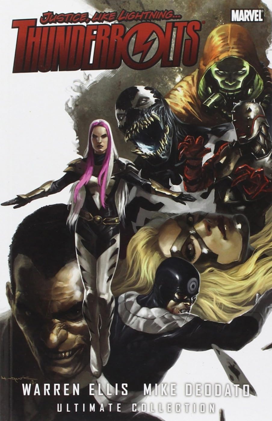Thunderbolts By Warren Ellis & Mike Deodato Ultimate Collection book