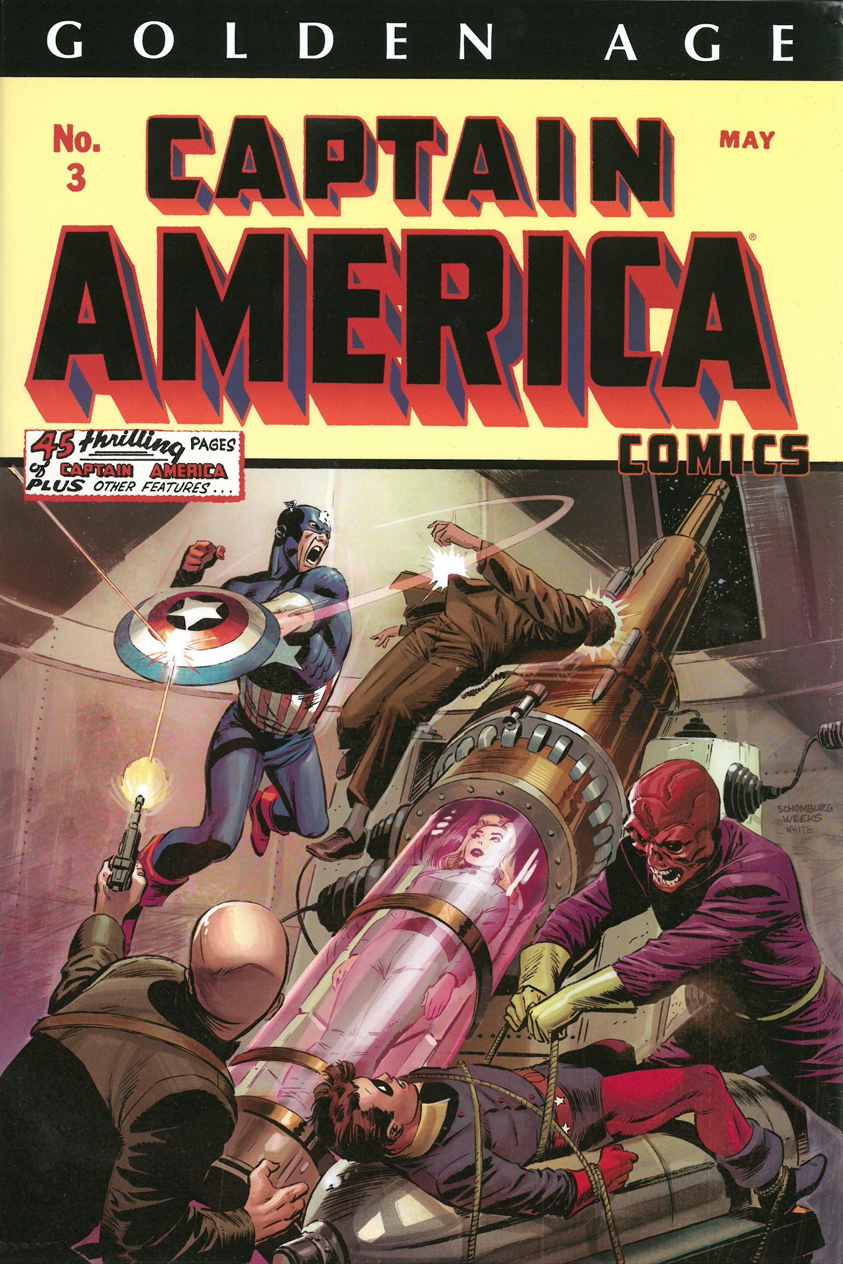 Golden Age Captain America Omnibus Volume 1 book