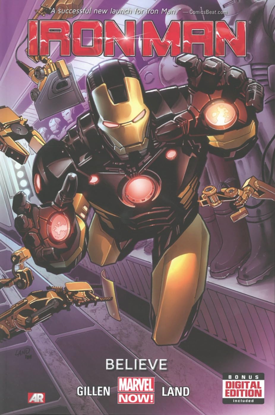 Product Image: Iron Man - Volume 1: Believe (Marvel Now) (Iron Man Marvel Now)