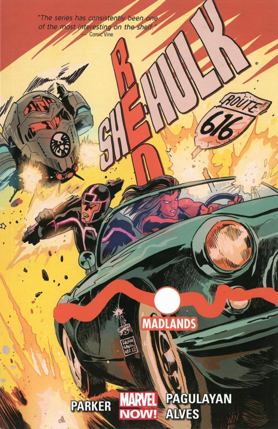 Red She-Hulk Volume 2: Route 616 (Marvel Now) (Red She-Hulk, 2, Band 2) Manga