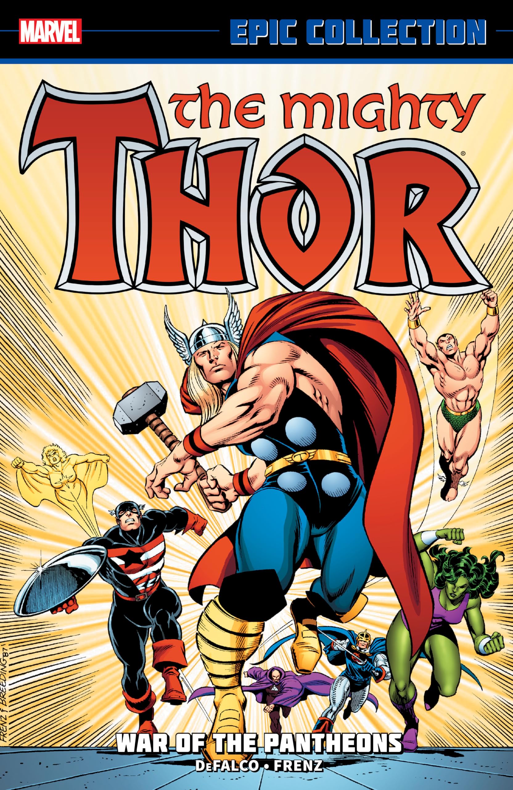 Thor Epic Collection: War of the Pantheons Manga