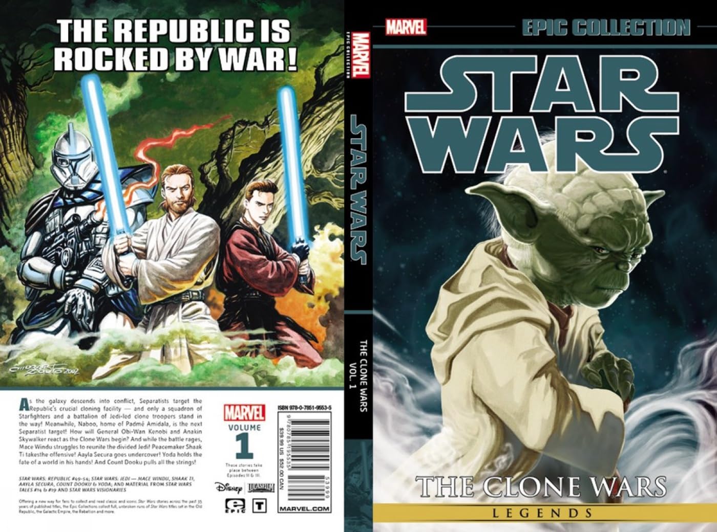 Star Wars Legends Epic Collection: The Clone Wars Vol. 1 (Epic Collection: Star Wars Legends: The Clone Wars) Contemporary literature