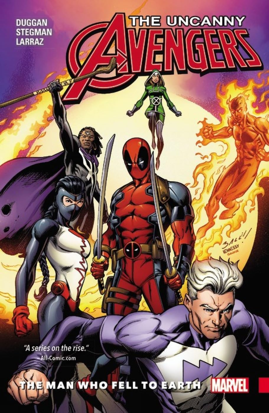 Uncanny Avengers: Unity Vol. 2: The Man Who Fell to Earth (Uncanny Avengers, 2) Manga