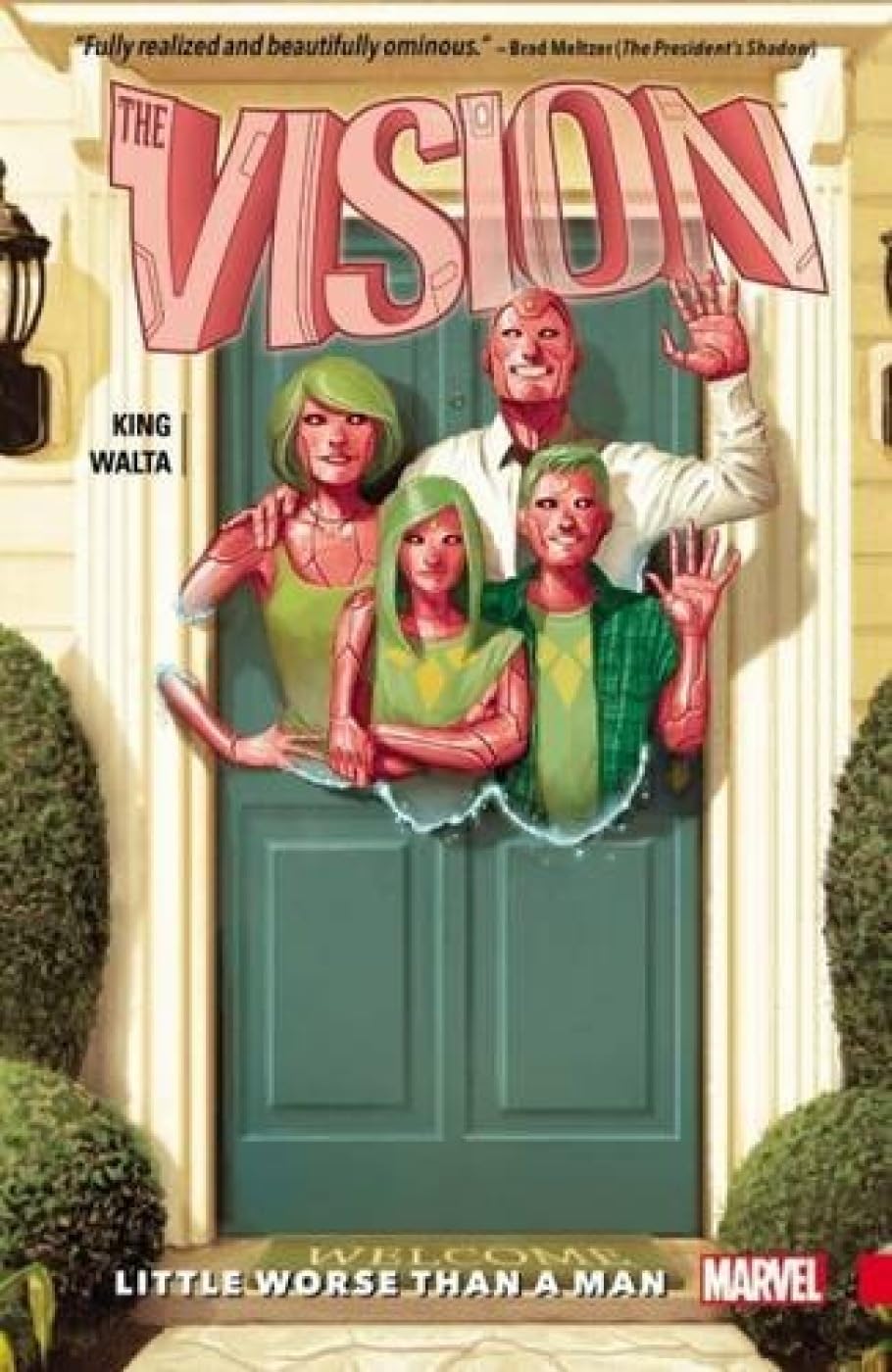 Vision Vol. 1: Little Worse Than A Man Manga