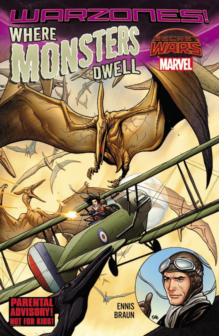 Where Monsters Dwell: The Phantom Eagle Flies the Savage Skies (Secret Wars: Warzones!) Superheroes